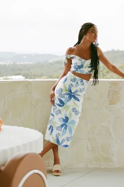 Sets|SABO Paradiso Shirred Top