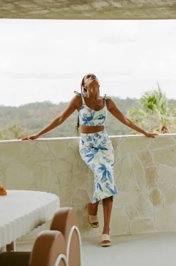 Sets|SABO Paradiso Shirred Top