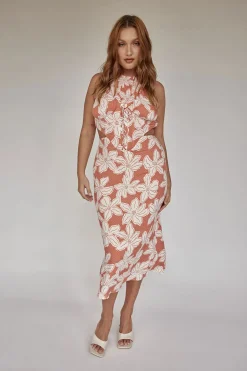 Dresses|SABO Peaches Backless Dress-Forest Floral