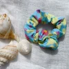 Swimwear|SABO Retro Floral Scrunchie-Blue
