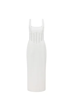 Dresses|SABO Ricardo Midi Dress-White