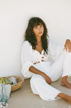 Sets|SABO Roza Pants-White