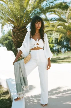 Sets|SABO Roza Pants-White