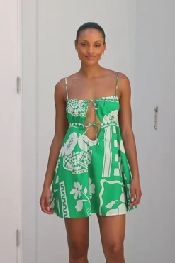 Dresses|SABO Sadie Dress-Lemoni Green