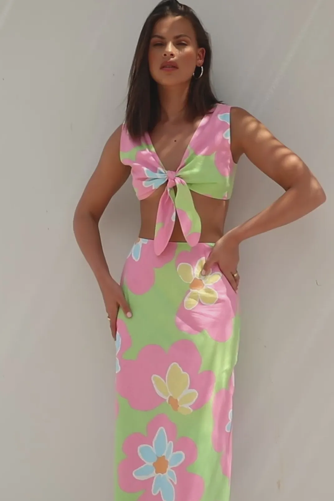 Sets|SABO Samira Top-Hana Green