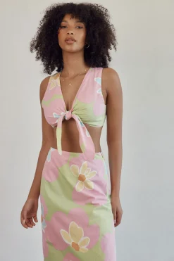 Sets|SABO Samira Top-Hana Green