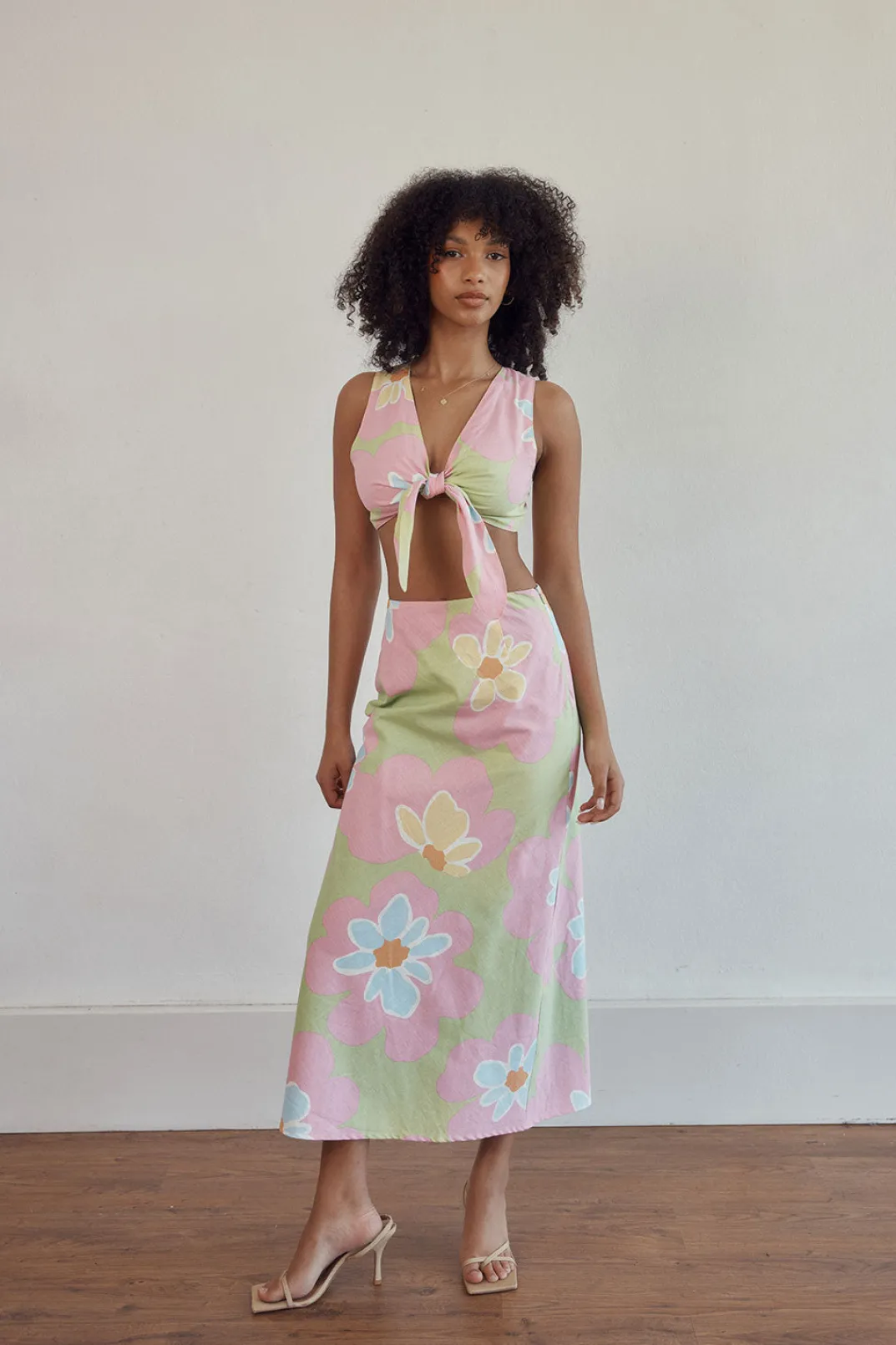 Sets|SABO Samira Top-Hana Green