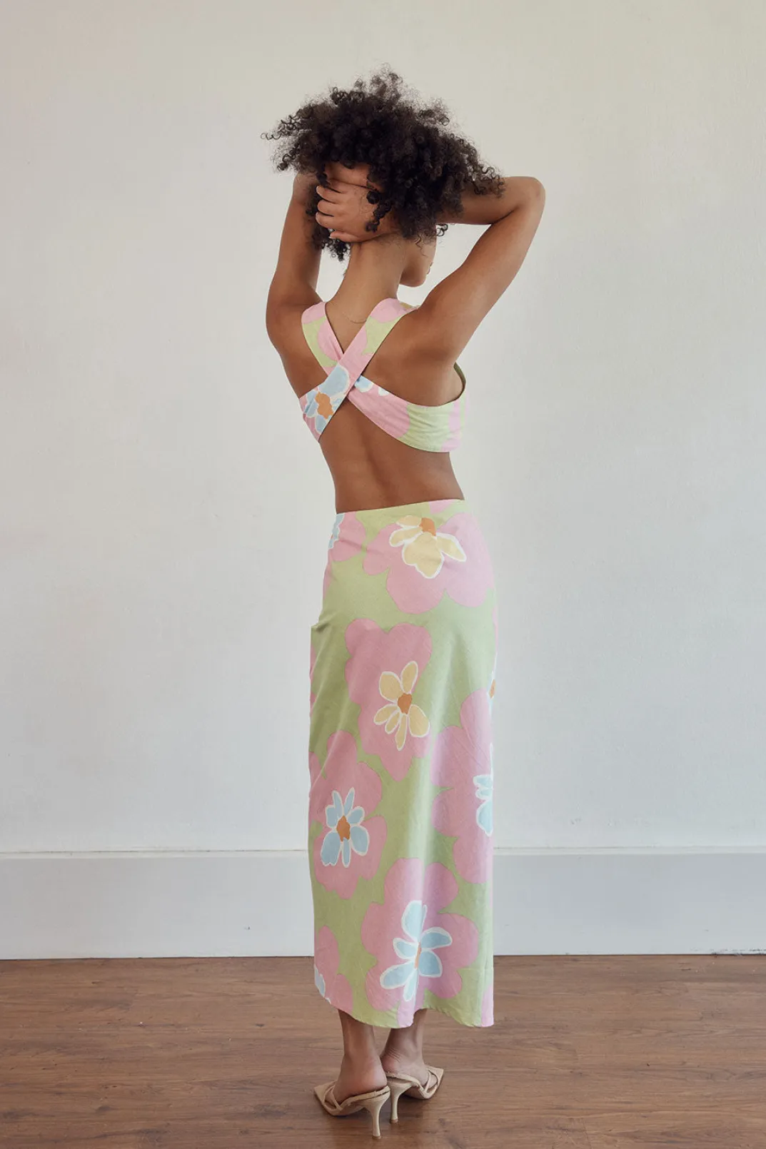 Sets|SABO Samira Top-Hana Green