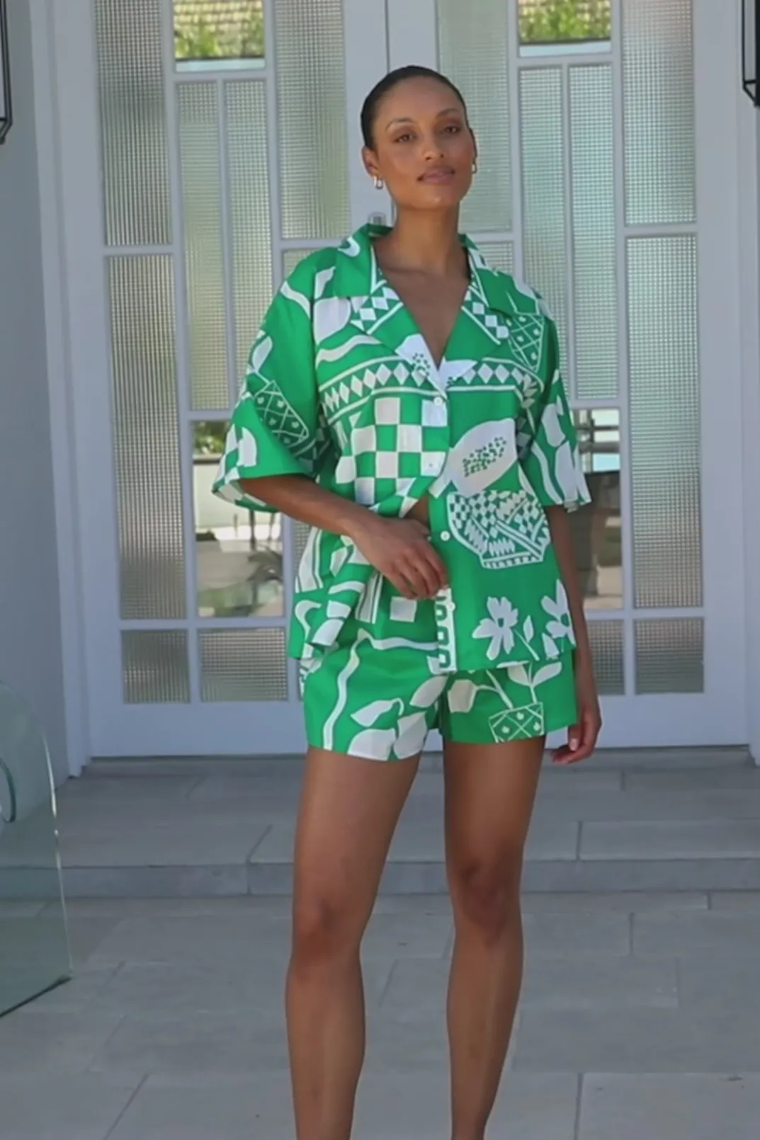 Sets|SABO Seona Shorts-Lemoni Green