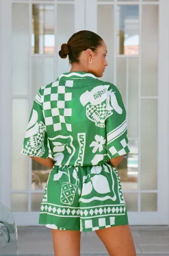 Sets|SABO Seona Top-Lemoni Green