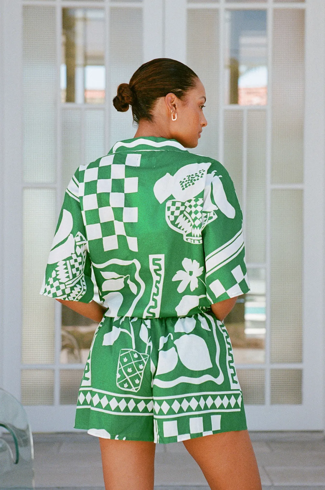 Sets|SABO Seona Top-Lemoni Green