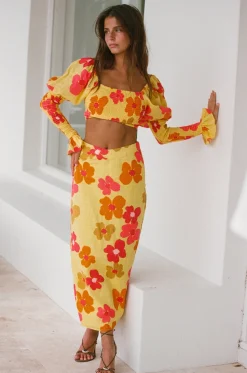 Sets|SABO Serina Midi Skirt