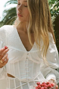 Sets|SABO Seville Shirred Top