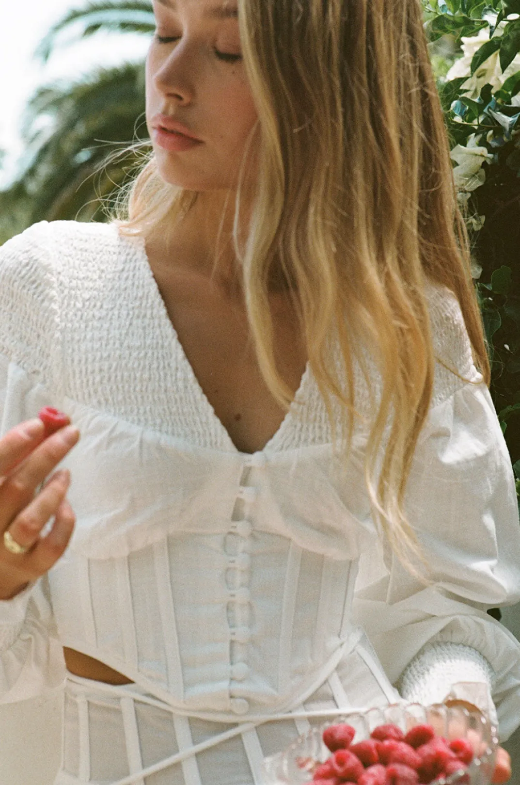 Sets|SABO Seville Shirred Top