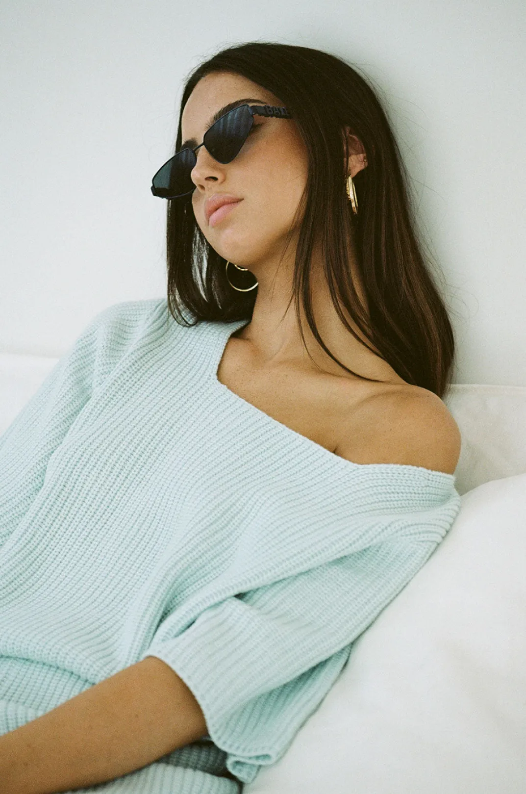 Sets|SABO Sevina Knit Top-Blue