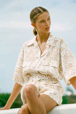 Sets|SABO Sicily Linen Shorts