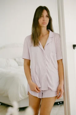 Sets|SABO Siesta Pj Top-Lilac