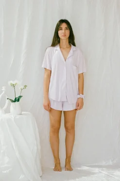 Sets|SABO Siesta Pj Top-Lilac