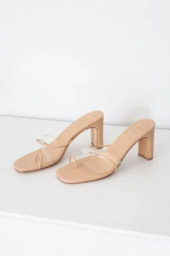 Back In|SABO Strappy Rafaela Heels-Tan