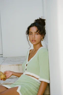 Sets|SABO Tai Knit Top