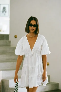 Restocking|SABO Tarelle Dress-White