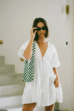 Restocking|SABO Tarelle Dress-White