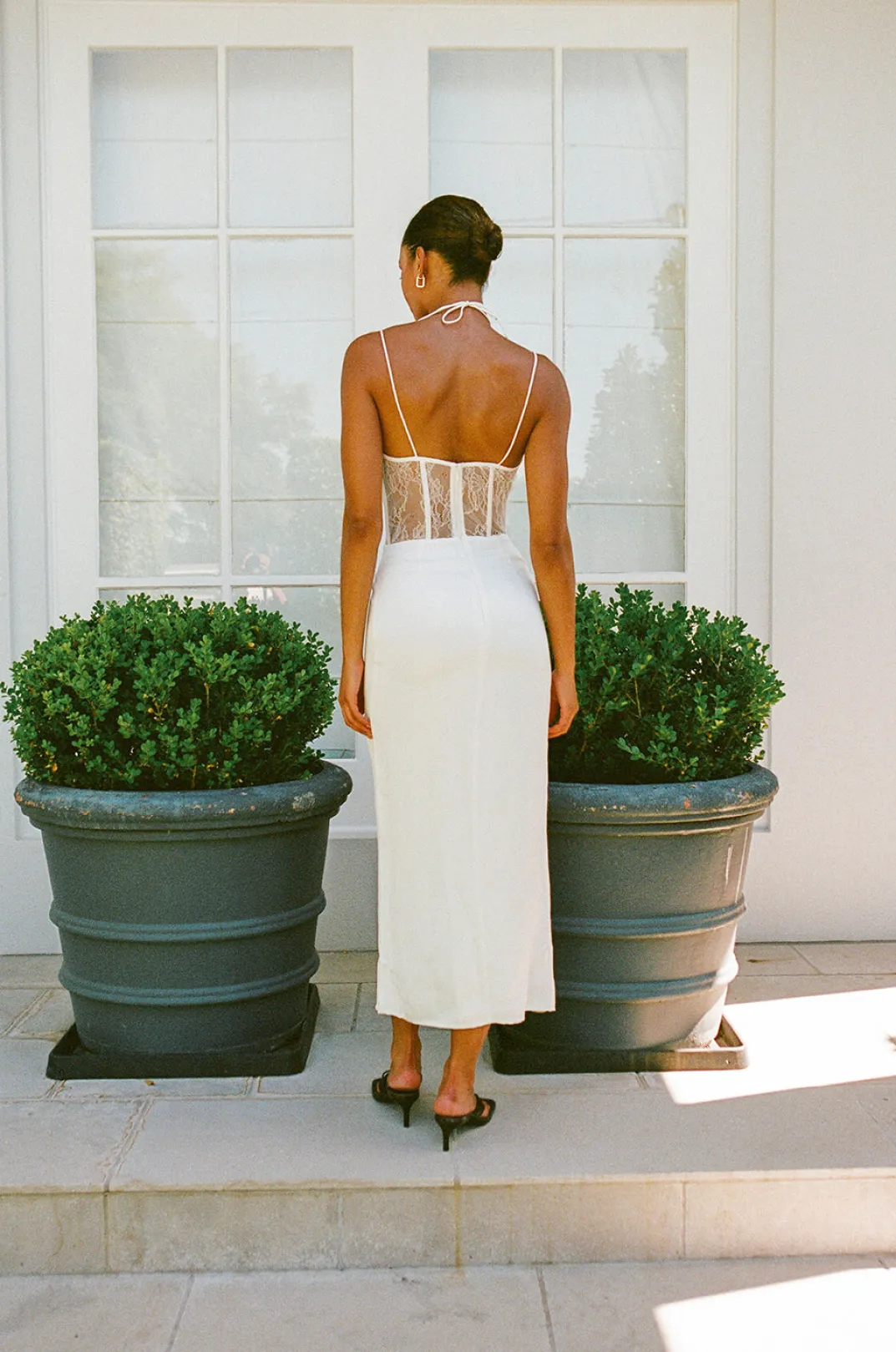 Dresses|SABO Teyah Midi Dress-White