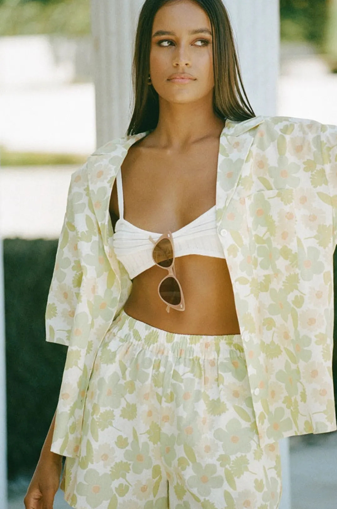 Sets|SABO Thessy Shorts-Floral