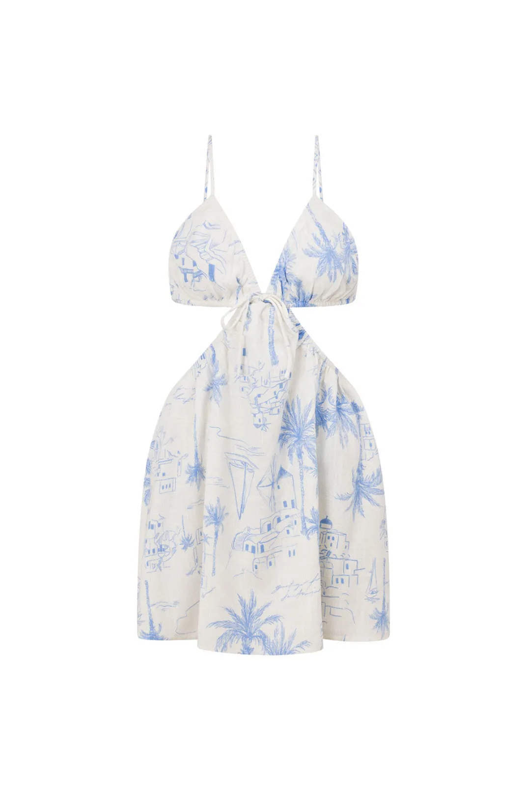 Dresses|SABO Toulouse Mini Dress-Santorini