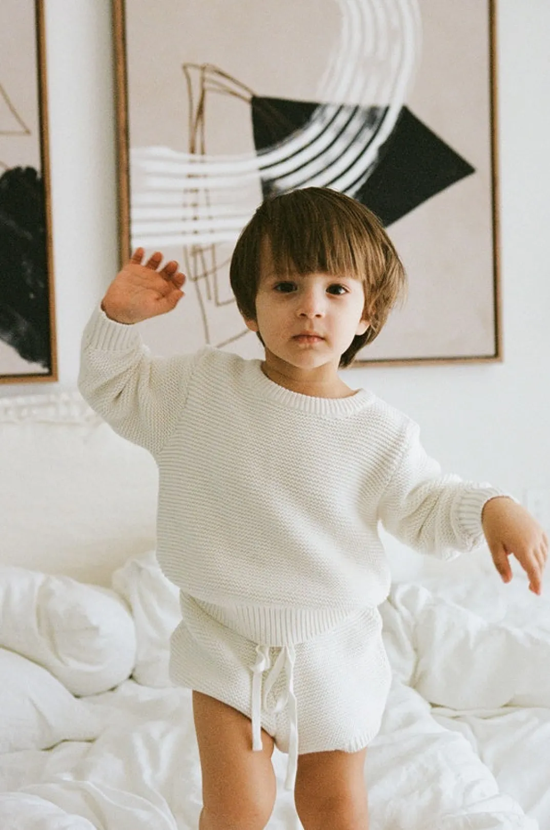 Mini|SABO Vanilla Mini Knit Top