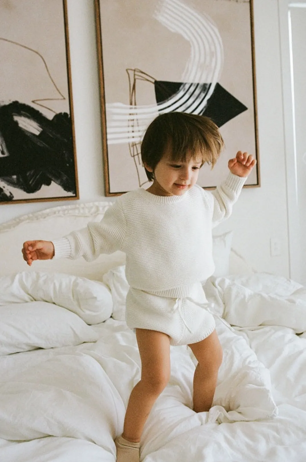 Mini|SABO Vanilla Mini Knit Top