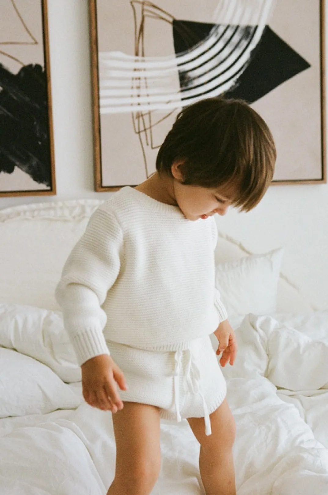 Mini|SABO Vanilla Mini Knit Top