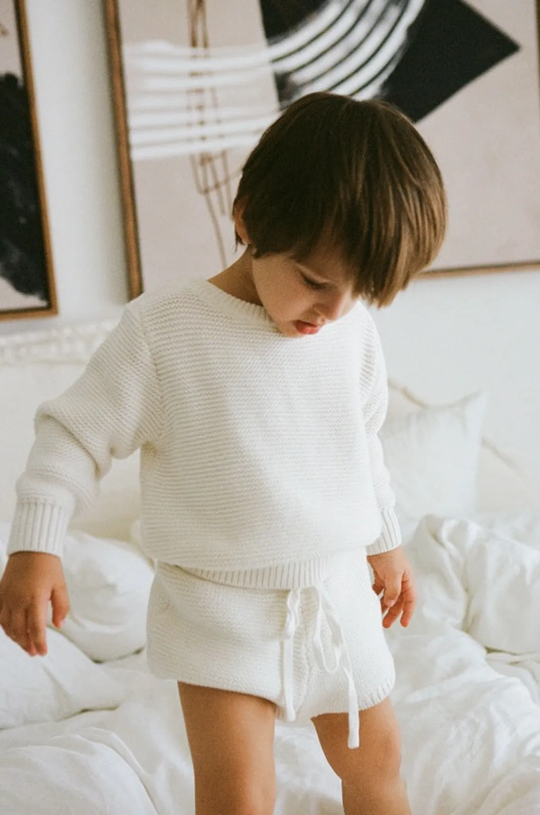 Mini|SABO Vanilla Mini Knit Top