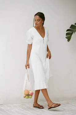 Dresses|SABO Vittoria Dress-White