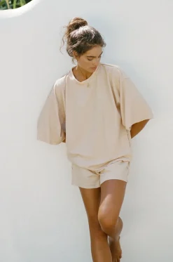 Sets|SABO Wanderer Shorts-Honey