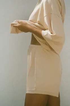 Sets|SABO Wanderer Shorts-Honey