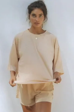 Sets|SABO Wanderer Shorts-Honey