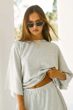 Back In|SABO Wanderer Shorts-Marl Grey