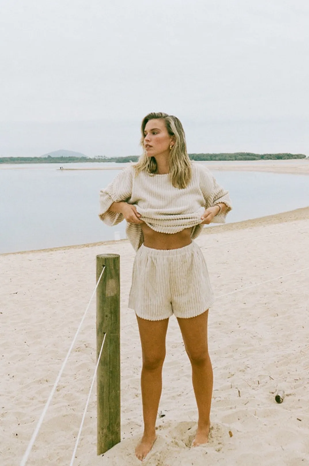 Sets|SABO Wanderer Shorts-Tan Cord