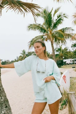 Sets|SABO Wanderer Tee-Blue Minky