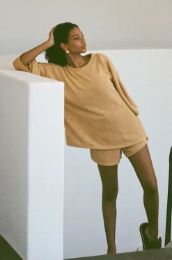 Sets|SABO Wanderer Tee-Mustard Knit