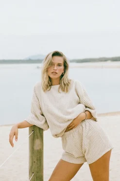 Sets|SABO Wanderer Tee-Tan Cord