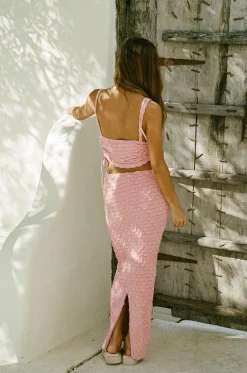 Sets|SABO Zendaya Skirt-Blush