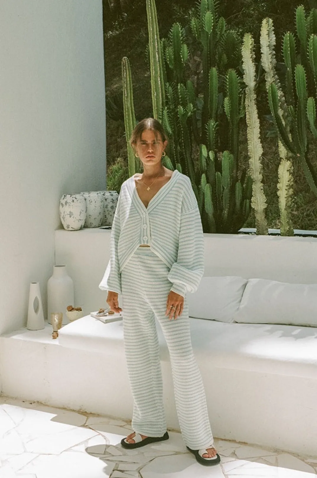 Sets|SABO Zenith Pants-Azure