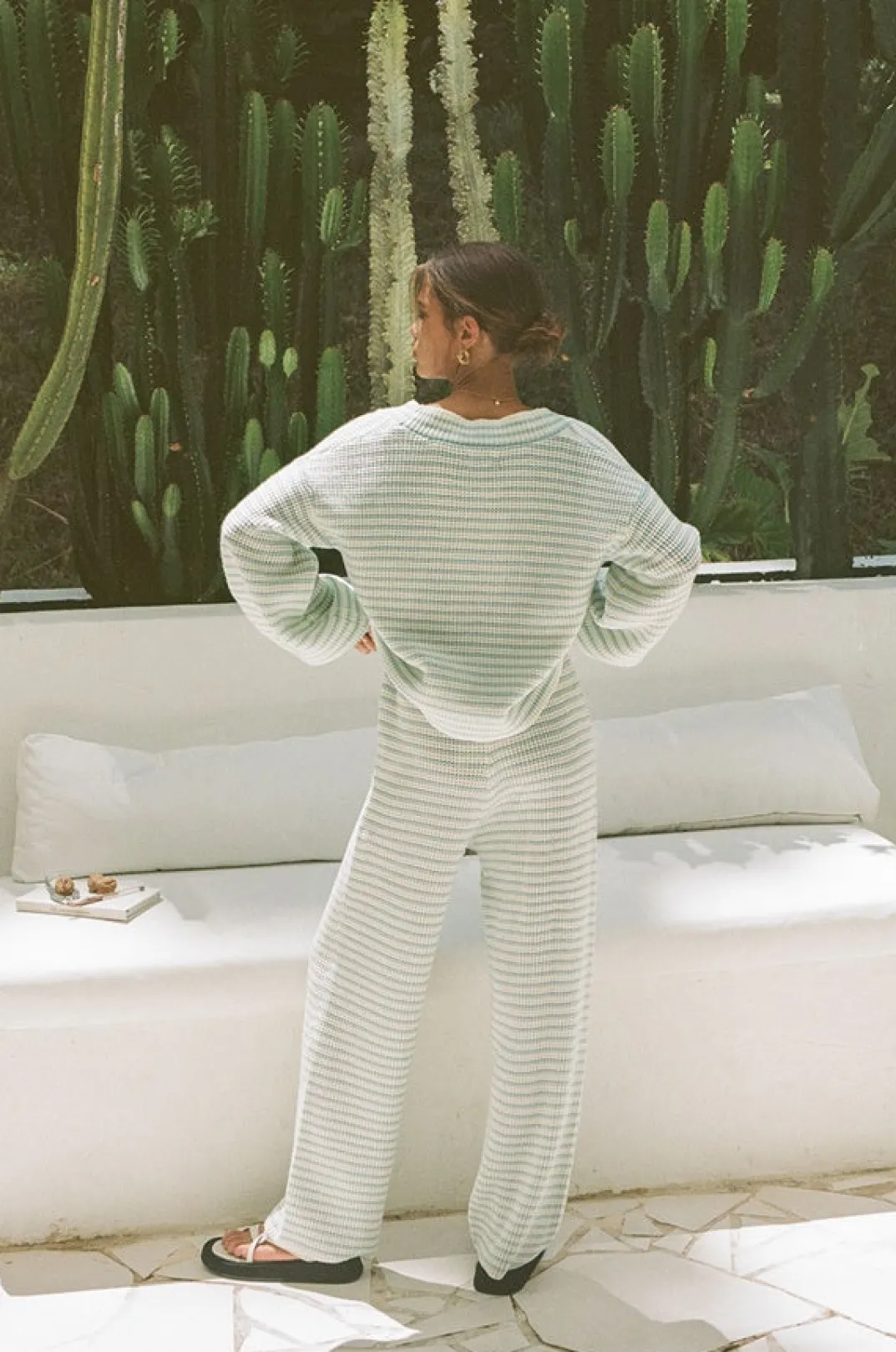 Sets|SABO Zenith Pants-Azure