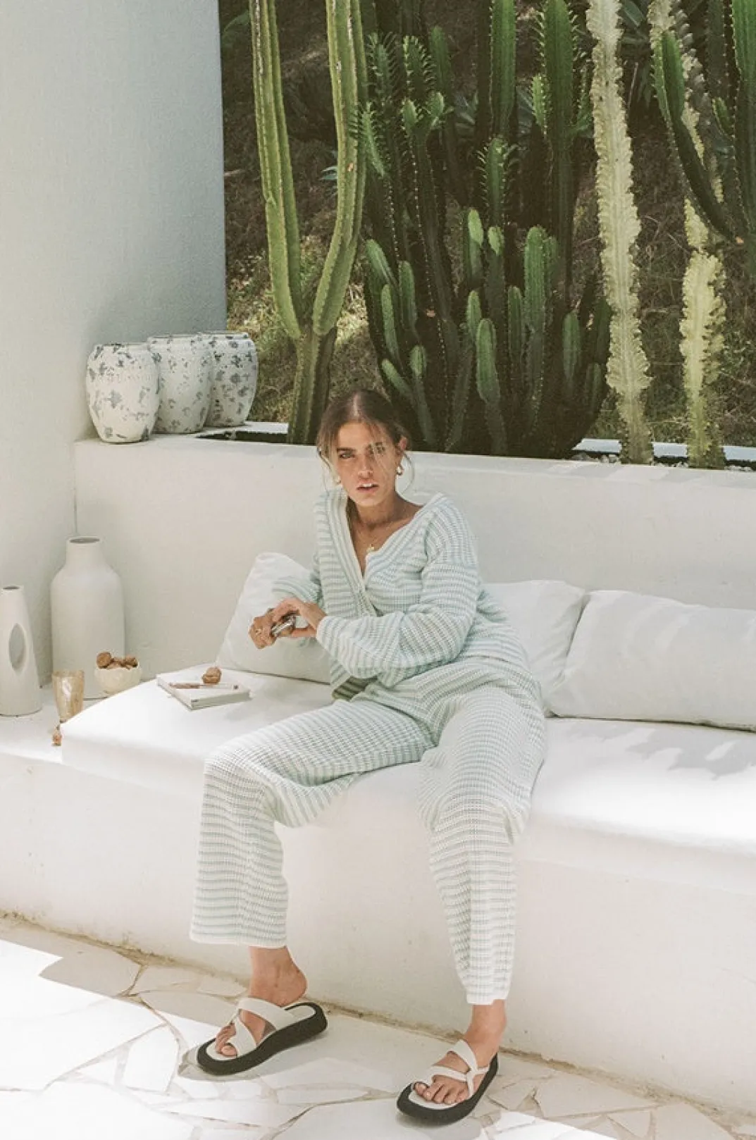 Sets|SABO Zenith Pants-Azure