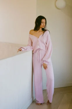 Sets|SABO Zenith Pants-Pink