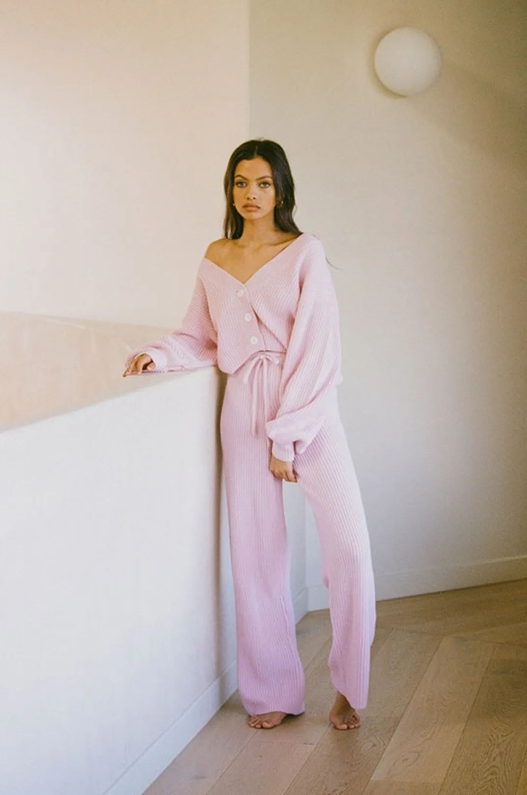 Sets|SABO Zenith Pants-Pink