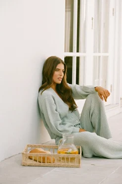 Sets|SABO Zenith Pants-Seafoam