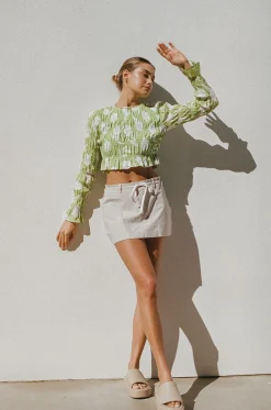 Tops|SABO Ziah Shirred Top